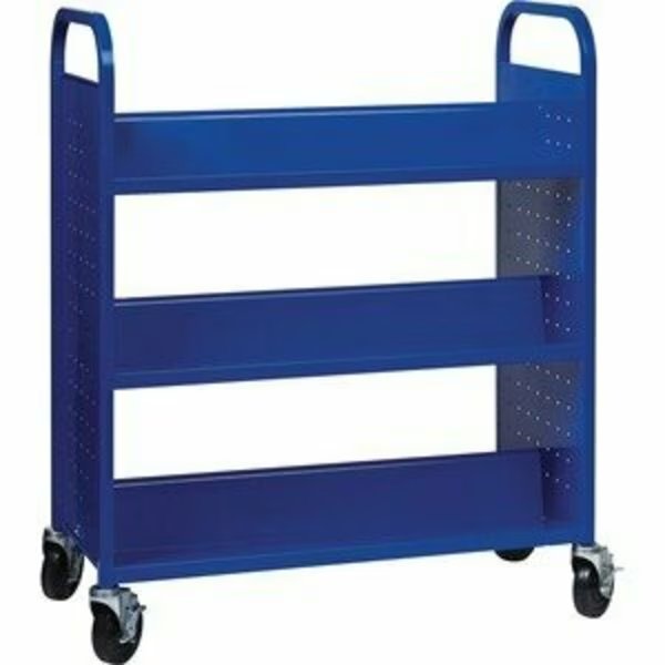 Bookcart, Double-Sided, Be, Lorell, Mfr#: LLR99932
